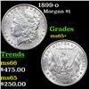 Image 1 : 1899-o Morgan Dollar $1 Grades GEM+ Unc