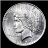 Image 2 : 1923-p Peace Dollar $1 Grades GEM+ Unc