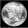 Image 2 : 1924-p Peace Dollar $1 Grades Choice+ Unc