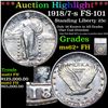 Image 1 : ***Auction Highlight*** 1918/7-s Standing Liberty Quarter FS-101 25c Graded ms62+ FH By SEGS (fc)