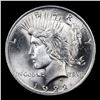 Image 2 : 1922-p Peace Dollar $1 Grades GEM Unc