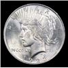 Image 2 : 1923-p Peace Dollar $1 Grades Choice+ Unc