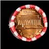 Image 2 : Shotgun Lincoln 1c roll, 1981-d 50 pcs Bank Wrapper.
