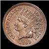 Image 2 : 1863 Indian Cent 1c Grades Unc Details