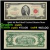 Image 1 : 1963 $2 Red Seal United States Note Grades Gem CU