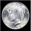 Image 2 : 1925-p Peace Dollar $1 Grades GEM Unc