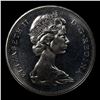 Image 2 : 1965 Small Beads, Pointed 5 Canada Dollar $1 Grades GEM+ UNC PL