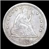 Image 2 : ***Auction Highlight*** 1869-s Seated Liberty Quarter 25c Graded ms62 details BY SEGS (fc)