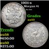 1901-s Morgan Dollar $1 Grades Select AU