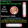 Image 1 : Shotgun Lincoln 1c roll, 1982-p 50 pcs Bank Wrapper.