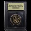 Image 2 : Proof 1991-1995-P WWII Modern Commem Half Dollar 50c Graded GEM++ Proof Deep Cameo By USCG