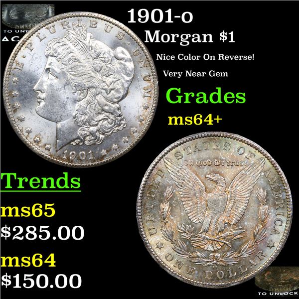 1901-o Morgan Dollar $1 Grades Choice+ Unc