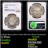 Image 1 : NGC 1948 Mo Mexico Silver 5 Pesos S5P Cinco Pesos Cuauhtemoc Graded ms64 By NGC