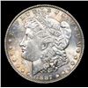 Image 2 : 1887-p Morgan Dollar $1 Grades Choice+ Unc