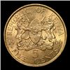 Image 3 : 1966 Kenya 5c Cents Grades GEM+ Unc