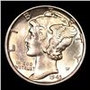 Image 2 : 1943-p Mercury Dime 10c Grades GEM++ FSB