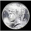 Image 2 : 1925-p Peace Dollar $1 Grades Choice+ Unc