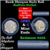 Image 1 : Buffalo Nickel Shotgun Roll in Old Bank Style 'Bell Telephone'  Wrapper 1920 & D Mint Ends