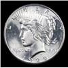 Image 2 : 1925-p Peace Dollar $1 Grades GEM+ Unc