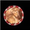 Image 2 : Shotgun Lincoln 1c roll, 1974-d 50 pcs Bank Wrapper.