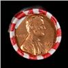 Image 2 : Shotgun Lincoln 1c roll, 1970-d 50 pcs Bank Wrapper.