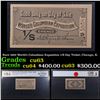 Image 1 : PCGS Rare 1893 World's Columbian Exposition 1/S Day Ticket, Chicago, IL Graded cu63 By PCGS