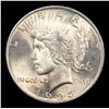 Image 2 : 1923-p Peace Dollar $1 Grades Choice+ Unc