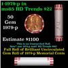 Image 1 : Shotgun Lincoln 1c roll, 1979-p 50 pcs Bank Wrapper.