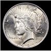 Image 2 : 1924-p Peace Dollar $1 Grades Choice+ Unc