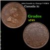 Image 1 : 1904 Canada 1c, George V KM-8 Grades xf+