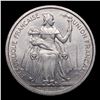Image 2 : 1952 French Oceania 5 Francs KM-4 Grades Select Unc
