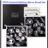 Image 1 : 2013 United States Mint Limited Edition Silver Proof Set 8 coins