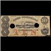 Image 2 : 1857 Bank of Commerce Savanah, GA $10 Note Obsollete, Currency Fr-GA12760-30 Grades xf