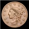 Image 2 : 1837 Sm Letters Coronet Head Large Cent 1c Grades vf++