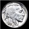 Image 2 : 1937-p Buffalo Nickel 5c Grades Choice+ Unc