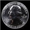 Image 2 : 2011 5oz Silver Chickasaw Large Size Washington Quarter 25c Grades NG