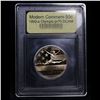 Image 2 : Proof 1992-s Olympic Modern Commem Half Dollar 50c Graded GEM++ Proof Deep Cameo BY USCG