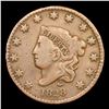 Image 2 : 1828 Lg Narrow Date Coronet Head Large Cent 1c Grades vf++