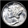 Image 2 : 1939-p Mercury Dime 10c Grades GEM++ Unc