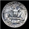 Image 3 : Proof 1954 Washington Quarter 25c Grades GEM++ Proof