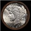 Image 2 : ***Auction Highlight*** Full solid date 1923-p Uncirculated Peace silver dollar roll, 20 coins (fc)