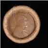 Image 2 : Mixed small cents 1c orig shotgun roll, 1918-d Wheat Cent, 1891 Indian Cent other end, Brinks Wrappe