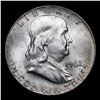 Image 2 : 1962-d Franklin Half Dollar 50c Grades Choice Unc FBL