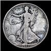 Image 2 : 1917-s Reverse Walking Liberty Half Dollar 50c Grades f, fine