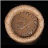 Image 2 : ***Auction Highlight*** Indian cent 1c orig McDonald's Brandt wrapper roll, 1909 end S other end (fc