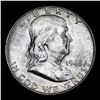 Image 2 : 1948-d Franklin Half Dollar 50c Grades Select Unc FBL