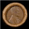 Image 2 : Mixed small cents 1c orig shotgun roll, 1919-s Wheat Cent, 1900 Indian Cent other end, Brinks Wrappe