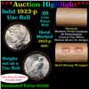 Image 1 : ***Auction Highlight*** Full solid date 1923-p Uncirculated Peace silver dollar roll, 20 coins (fc)