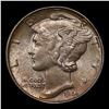 Image 2 : 1944-p Mercury Dime 10c Grades GEM Unc