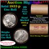 Image 1 : ***Auction Highlight*** Full solid date 1922-p Uncirculated Peace silver dollar roll, 20 coins (fc)